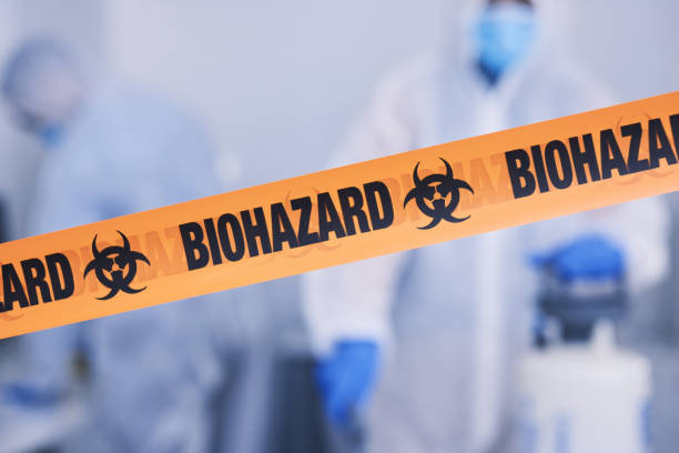 Professional Blood Cleanup technician working in Glen, NH